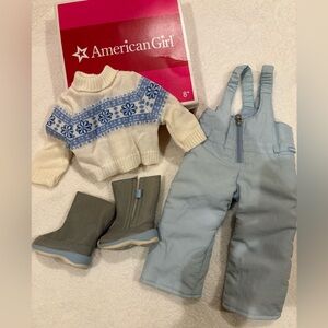 American Girl Chrissa snow outfit complete, retired
